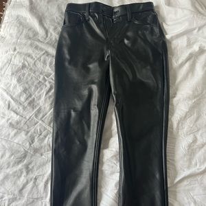 Abercrombie skinny leather pants